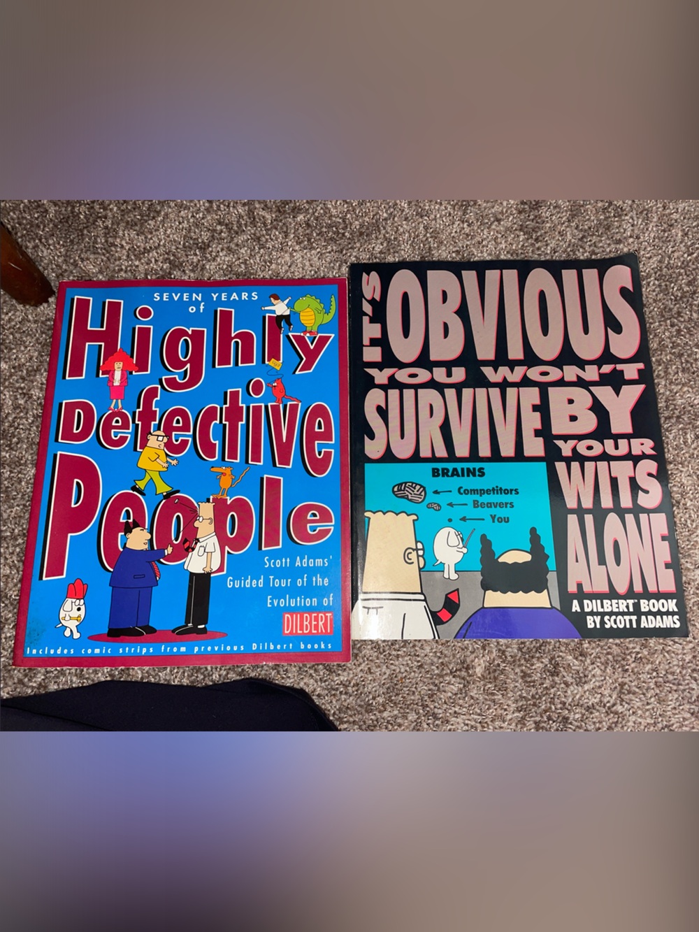 Dilbert Book Bundle - Bright Blue & Black Covers
